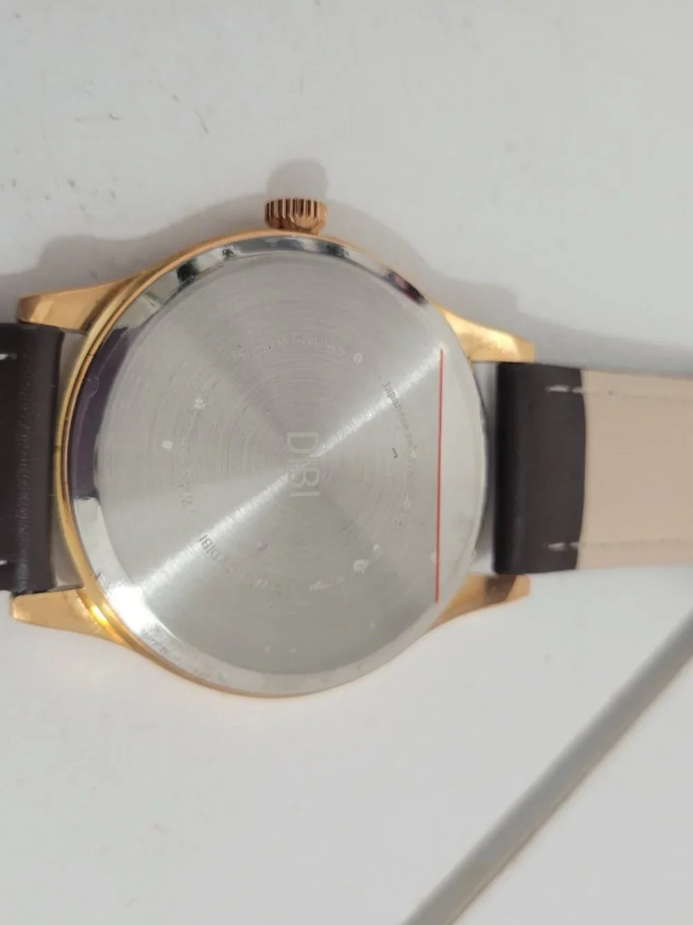 Dibi Quartz Watch with Seiko movement. Never been worn.